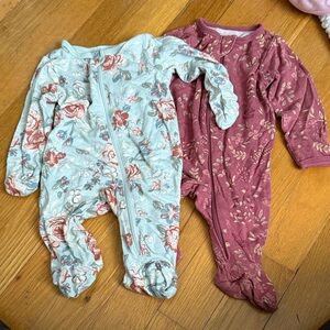 Modern Moments 2 Piece Footie Set